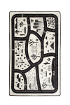 Vaiki&scaron;kas kilimas Black City, 100x160 cm