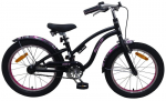 Vaiki&scaron;kas dviratukas Volare Miracle Cruiser 18", juodas/rožinis