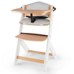 Maitinimo kėdutė su pagalvėlėmis Kinderkraft Enock, Whitewood