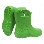 Guminiai batai vaikams Frog Green