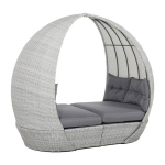 Sodo sofa ASCOT, pilka