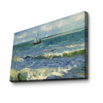 Reprodukcija The Sea at Les Saintes-Maries-de-la-Mer