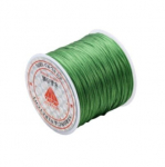Elastingieij siūlai Nr. 70 karoliukų vėrimui RainBow&reg; VERA V70 60 m, spalva žalia