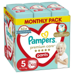Sauskelnės-kelnaitės PAMPERS Premium Care Monthly Pack 5 dydis, 12-17 kg, 102 vnt.