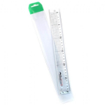 Liniuotė su metaline briauna, 30 cm