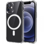 Tech Protect MagSilicone skirtas iPhone 12 Pro, skaidrus