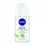Rutulinis dezodorantas Nivea Pure and Natural Jasmine Deodorant Roll-On, 50ml