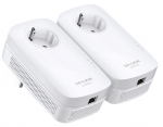 TP-Link | TL-PA8010P KIT - Starter Kit - powerline adapter - wall-pluggable | 1.2 Gbps