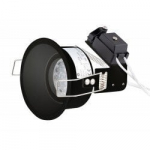 Ta&scaron;kinis &scaron;viestuvas Maxlight Deep kolekcija juodos spalvos &Oslash;9cm 1xGU10 H0111