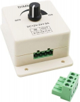 Elektros valdiklis Powermax DC 12V&ndash;24V 8A su i&scaron;jungimo ir įjungimo rankenėle