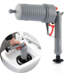 Universalus vakuuminis siurblys &ndash; suslėgto oro pistoletas užsikim&scaron;usioms kriauklėms ir puodams atblokuoti