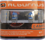 Automobilinės lemputės Alburnus Super Plazma Xenon H4, +50%