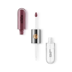 lūpų blizgis ir lūpų dažai Kiko Milano Unlimited Double Touch, 123 Satin Grape, 6 ml