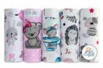 EgaKids - Flanelinių vystyklų rinkinys 5 vnt. (5738)