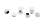 Durable magnetai balti &Oslash;15mm, 20vnt.