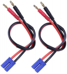 2 vnt. įkrovimo kabelio jungtis su EC5 4,0 mm ki&scaron;tuku
