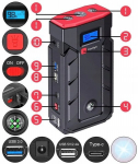 Akumuliatoriaus įkroviklis Boster Jump Starter 20AH 12V