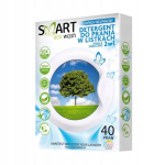 Smart Eco wash skalbimo lapeliai 2in1, 40 vnt.