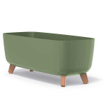 Gėlių vazonas Prosperplast Gracia Case DGCL600-5615C, žalias