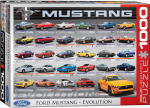Dėlionė Eurographics, 6000-0684, Ford Mustang Evolution, 1000 d.