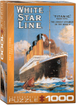 Dėlionė Eurographics, 6000-1333, Titanic, White Star Line, 1000 d.
