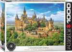 Dėlionė Eurographics, 6000-5762, Hohenzollern Castle, Germany, 1000 d.