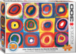 Dėlionė Eurographics, 6331-1323, Color Study of Squares 3D Lenticular, 300 d.