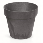 Vazonas Prosperplast Cube Beton Effect Dcub300E-S433, juodas