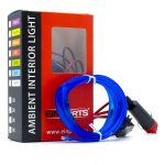 LED &scaron;viesos juostelė automobilio dekoravimui EinParts12V, 2m, mėlyna