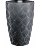 Vazonas Flow Slim apvalus, 30 cm