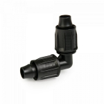 QJ jungtis Bradas, 16 mm, juoda