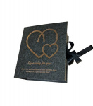 Dovanų dėžutė su dangteliu ir juosta, 26 x 22 x 11.5 cm