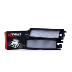 LED numerio ap&scaron;vietimas 6000K Toyota Auris II, Toyota RAV4 III, Toyota Yaris 1999-2005