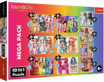 Dėlionių rinkinys Trefl Rainbow High, 329 d.