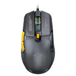 Modulinė pelė žaidimams YENKEE MARKSMAN BK, USB, RGB, keičiami jungikliai ir dydis