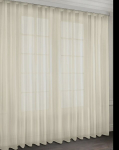 Dieninė užuolaida 800x270 cm, pieni&scaron;ka