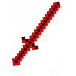 &Scaron;viečiantis kardas Minecraft, raudonas
