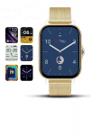 I&scaron;manusis laikrodis SmartWatch 2023 Gold