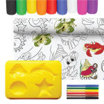 Kūrybinis rinkinys WooW 4in1 Jūros pasaulis KidsDo