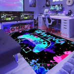 3D žaidimų kilimas - mink&scaron;tas flanelinis kilimas, 19,68 * 31,49 colio / 50 * 80 cm
