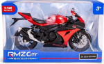 Rmz 1:12 Suzuki Gsx R1000r raudonas modelis