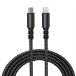 MFi USB-C žaibo kabeliai iPhone, Juoda