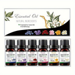 Aromaterapinis eterinių aliejų rinkinys, 6 vnt.