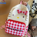 Sanrio Hello Kitty kuprinė - Patvari nailoninė, mokyklai ir kelionėms., Raudona