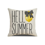 Užvalkalas 45 x 45 cm citrina HELLO SUMMER POD160