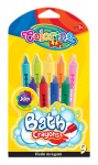 Spalvotos kreidelės voniai Colorino Kids, 9 spalvos