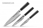 Samura Damascus peilių rinkinys, 3 vnt.