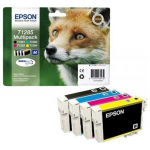Kasetė ra&scaron;aliniams spausdintuvams EPSON Multipack T1285 - Fox - Black, Cyan, Magenta, Yellow