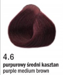 Allwaves Cream Color plaukų dažai, ilgalaikis dažymas, 100 ml 4.6 purpurinė vidutinė ka&scaron;tono spalva