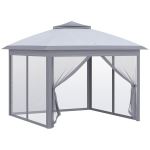 Sodo pavėsinė Outsunny Tonnelle, 3x3 m